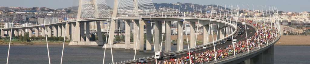 Maraton na moście Vasco da Gama