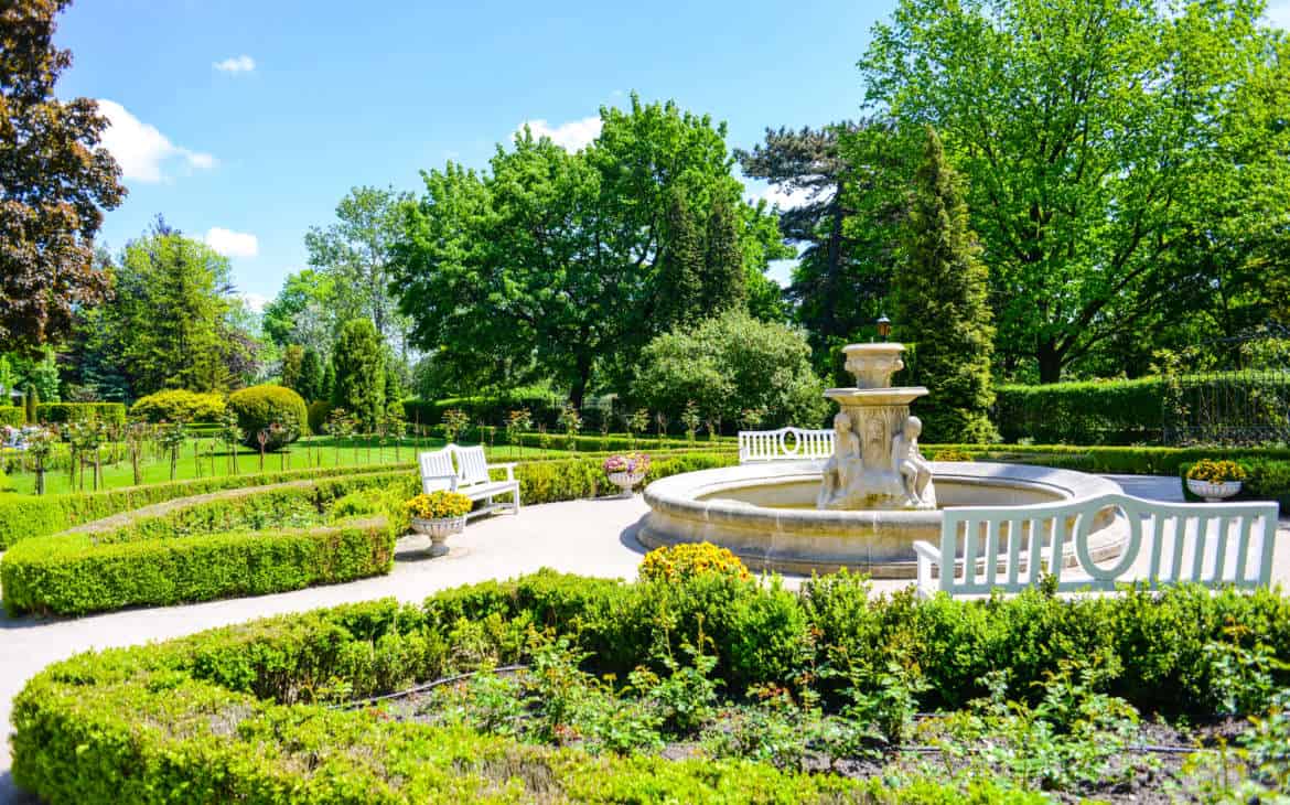 ogrody pałacowe