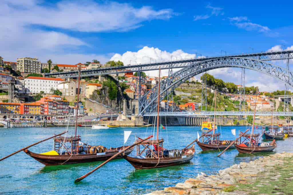 Most Ludwika I - najbardziej znany most w Porto