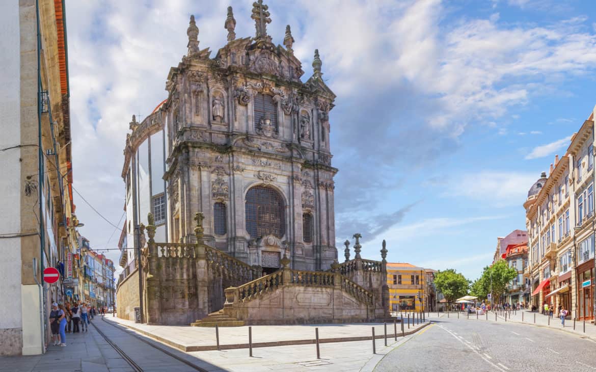 kościół kleryków w Porto