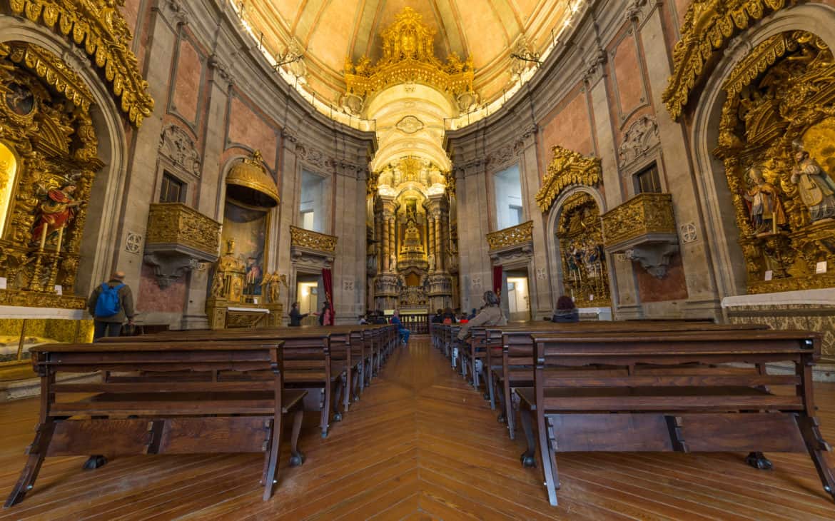 kościół kleryków w Porto